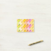 Nieuwe Patrooncreatie 2 Post-it® Notes (Op bureau)