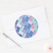 Nieuwe Patrooncreatie 3 Ronde Sticker (Envelop)