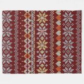 Nieuwe Patrooncreatie Fleece Deken (Voorkant (Horizontaal))
