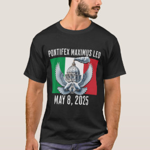 Nieuwe paus Leo 2025 Pontifex Maximus Leo T-shirt