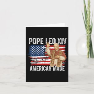 Nieuwe Paus Leo XIV 2025Amerikaanse Made Kaart