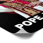 Nieuwe Paus Leo XIV Katholieke geschenken Merch So Poster (Hoek)