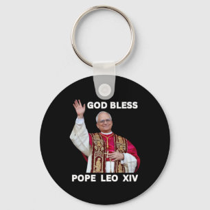 Nieuwe Paus Leo XIV Katholieke geschenken Merch So Sleutelhanger