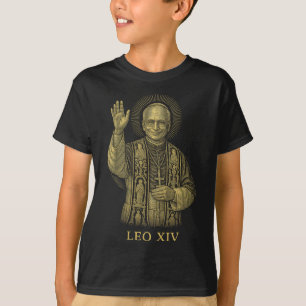 Nieuwe paus Leo XIV Robert Francis Prevost T-shirt