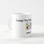 Nieuwe PEACE-MOK 11oz Koffiemok (Voorkant links)