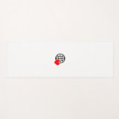 Nieuwe personaliseer Tekst Logo Yoga Mat (Voorkant (horizontaal))