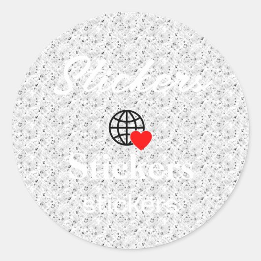 Nieuwe personalize Text Logo Stickers (Voorkant)