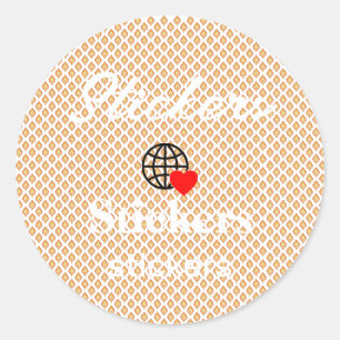 Nieuwe personalize Text Logo Stickers