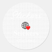 Nieuwe personalize Text Logo Stickers (Voorkant)