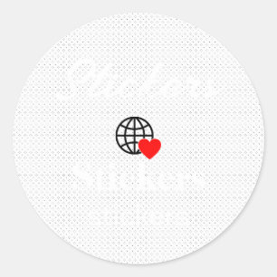 Nieuwe personalize Text Logo Stickers