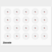 Nieuwe personalize Text Logo Stickers (Vel)