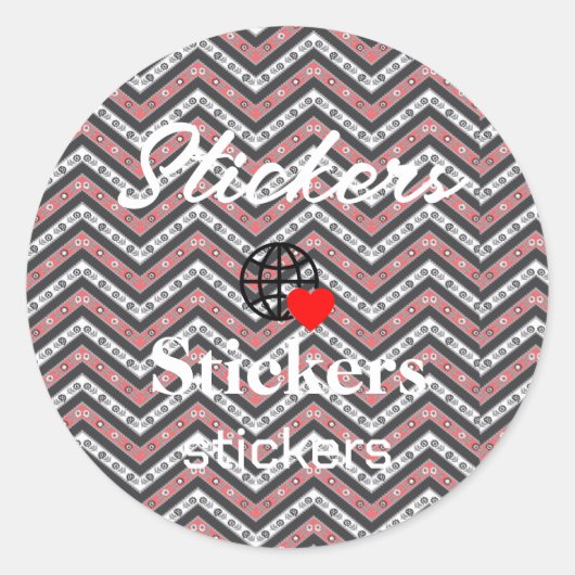 Nieuwe personalize Text Logo Stickers (Voorkant)