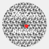 Nieuwe personalize Text Logo Stickers (Voorkant)