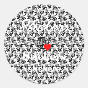 Nieuwe personalize Text Logo Stickers