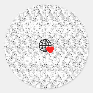 Nieuwe personalize Text Logo Stickers