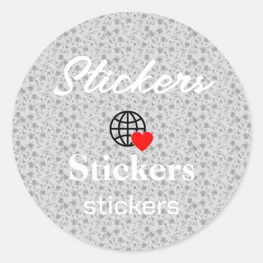 Nieuwe personalize Text Logo Stickers (Voorkant)
