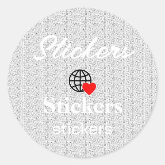 Nieuwe personalize Text Logo Stickers (Voorkant)