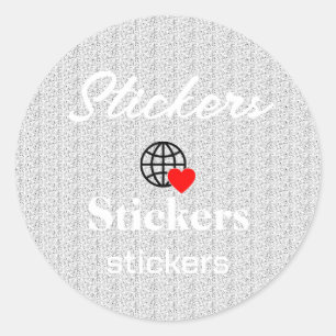 Nieuwe personalize Text Logo Stickers