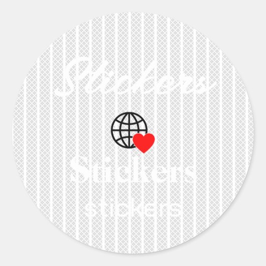 Nieuwe personalize Text Logo Stickers (Voorkant)