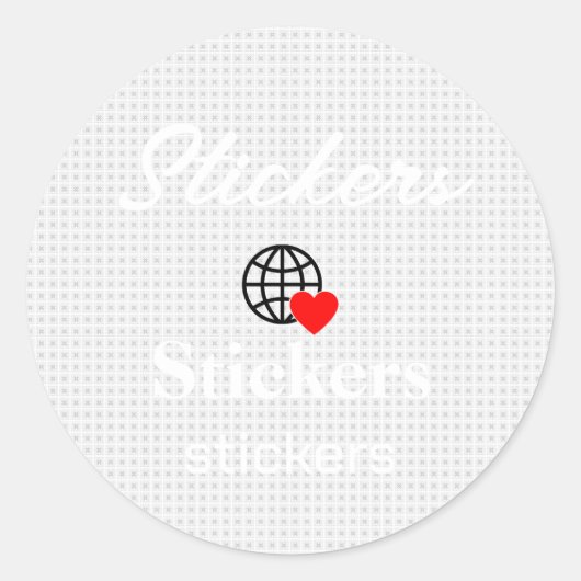 Nieuwe personalize Text Logo Stickers (Voorkant)