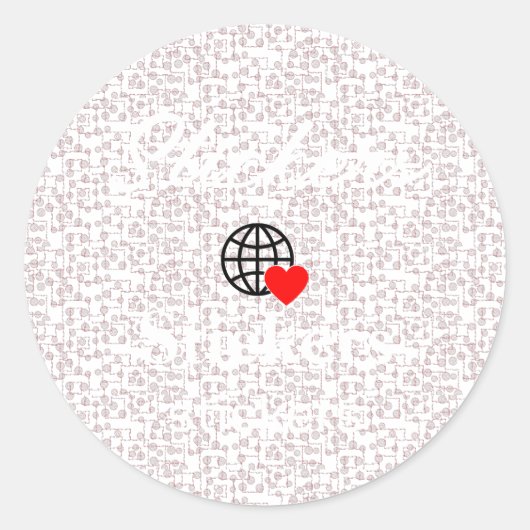 Nieuwe personalize Text Logo Stickers (Voorkant)