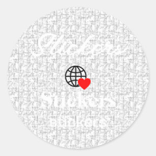 Nieuwe personalize Text Logo Stickers