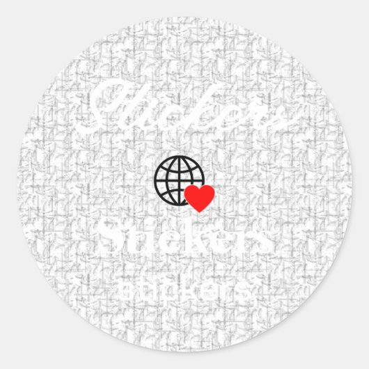 Nieuwe personalize Text Logo Stickers (Voorkant)