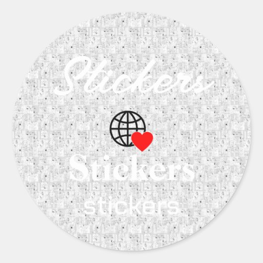 Nieuwe personalize Text Logo Stickers (Voorkant)