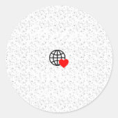 Nieuwe personalize Text Logo Stickers (Voorkant)