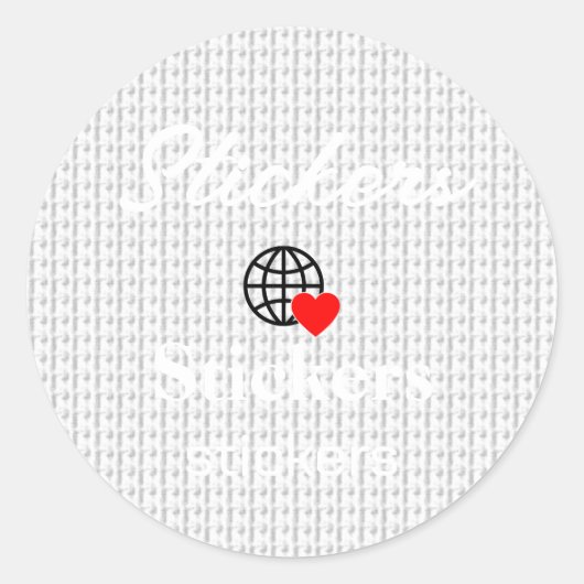 Nieuwe personalize Text Logo Stickers (Voorkant)