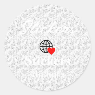 Nieuwe personalize Text Logo Stickers