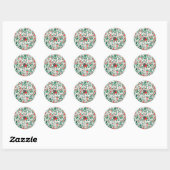 Nieuwe personalize Text Logo Stickers (Vel)