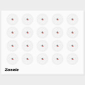 Nieuwe personalize Text Logo Stickers (Vel)