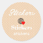 Nieuwe personalize Text Logo Stickers (Voorkant)