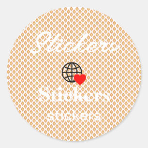 Nieuwe personalize Text Logo Stickers