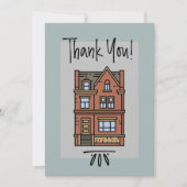 Nieuwe persoonlijke startpagina - Hartelijk dank v Bedankkaart (Voorkant)