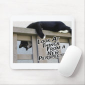 Nieuwe perspectiefbevorderende Kat Foto Muismat (Met muis)