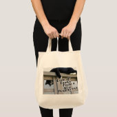 Nieuwe perspectiefbevorderende Kat-fotokunst Tote Bag (Voorkant (product))