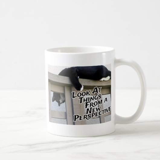 Nieuwe perspectieven Motivatie katfoto Koffiemok (Rechts)