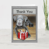 Nieuwe Pet Dog/Puppy Foto bevestigen Hartelijk dan Kaart (Voorkant)