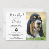 Nieuwe Pet Dog Puppy Party Kaart (Voorkant)