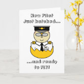 Nieuwe piloot net uitgekomen en klaar om kaart te  (Gele Bloem)