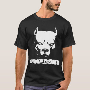 Nieuwe Pitbull American Pit Bull Spiked Dog Collar T-shirt