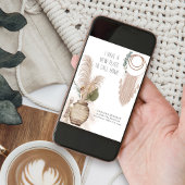 Nieuwe Plaats om Huis Boho Chic Rustic te roepen B Aankondiging