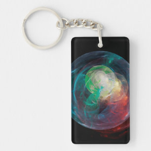 Nieuwe planeet sleutelhanger