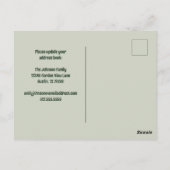 Nieuwe Planten van het Huis van het Huis Vensters Briefkaart (Achterkant)