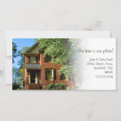 Nieuwe plek! Adreswijziging Aangepaste fotokaarten Aankondiging (Voorkant)