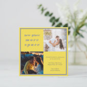 Nieuwe plek Meer ruimte 2 Foto Geel Grijze bewegin Aankondiging (Staand voorkant)