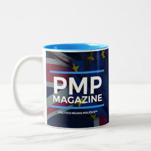 Nieuwe PMP Magazine Mok VK/EU-vlaggen