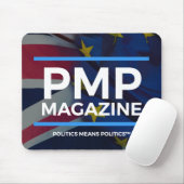 Nieuwe PMP Magazine Mouse Mat UK/EU-vlaggen Muismat (Met muis)